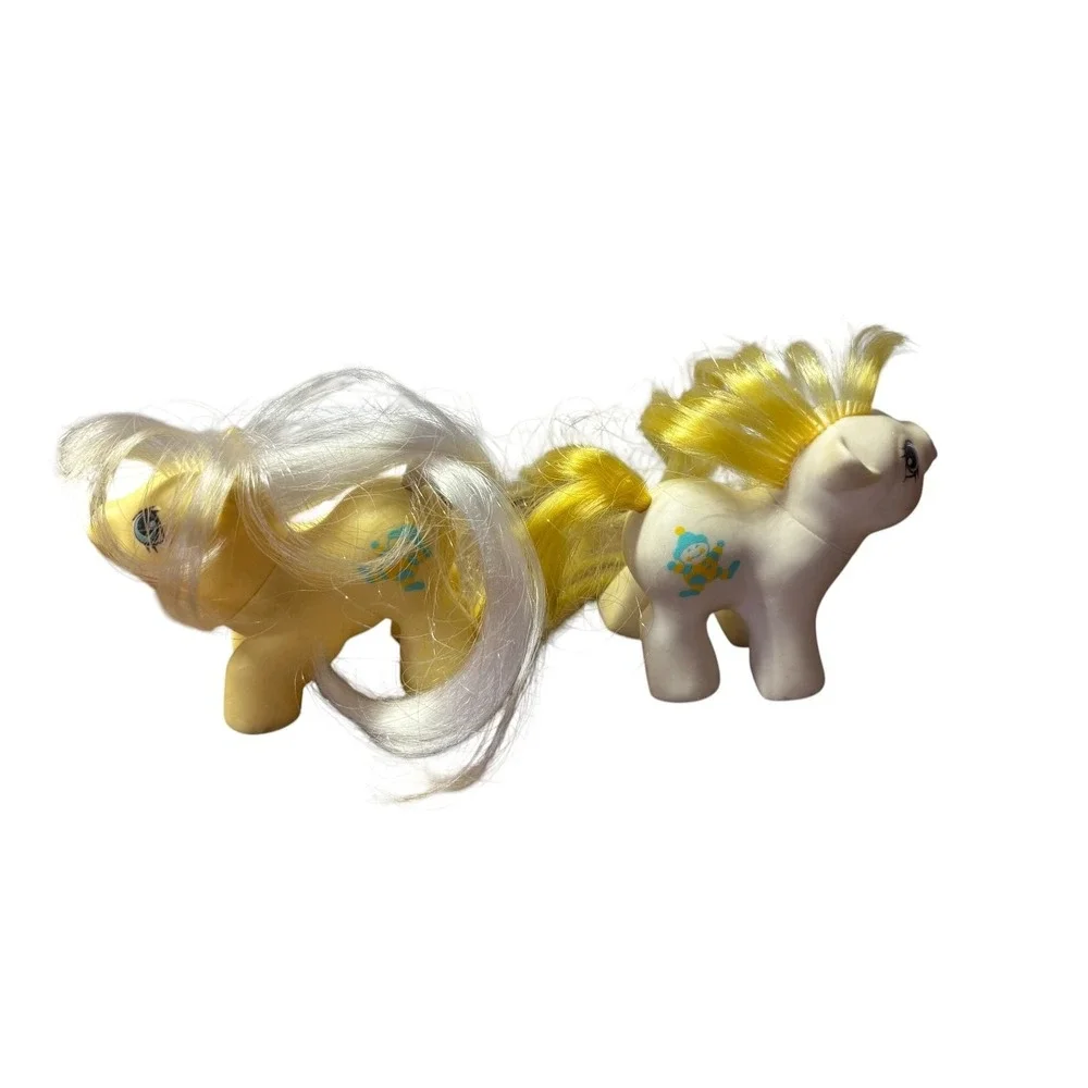 Vintage My Little Pony G1 1987 Baby Dangles & Baby Tiddly-Winks First Tooth Set